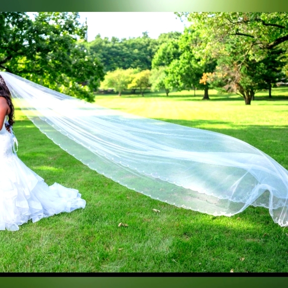 David's Bridal Accessories Davids Bridal Wedding Veil Ft Long